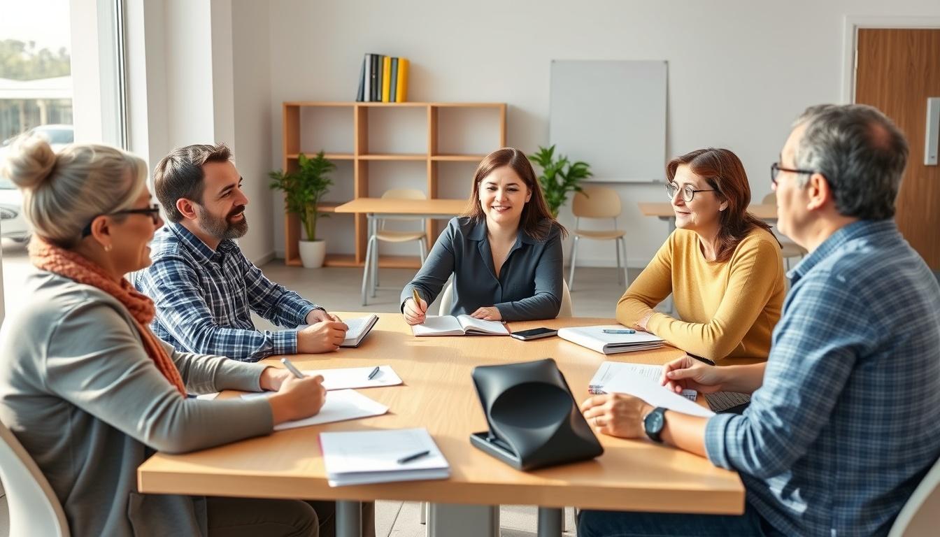Idioma en grupos pequeños